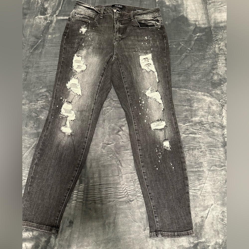 Judy Blues Boyfriend fit size 14W Black